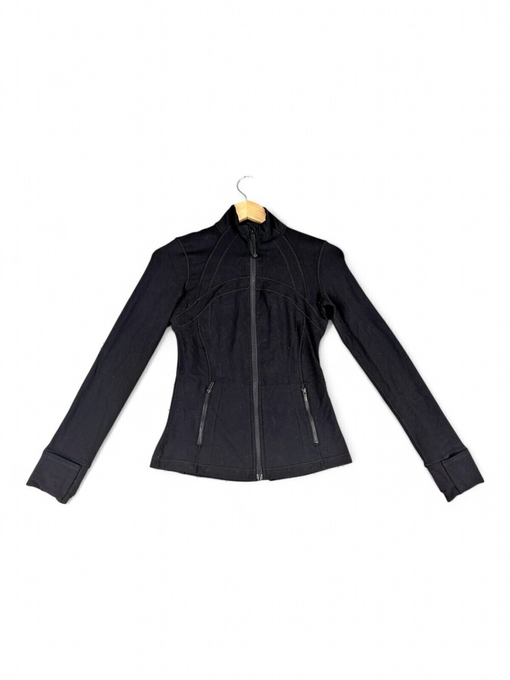Lululemon Women's Jacket Black Full Zip Size 4